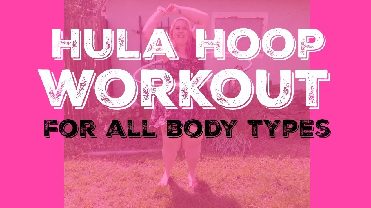 Hula Hooping Exercise Routine - YouTube