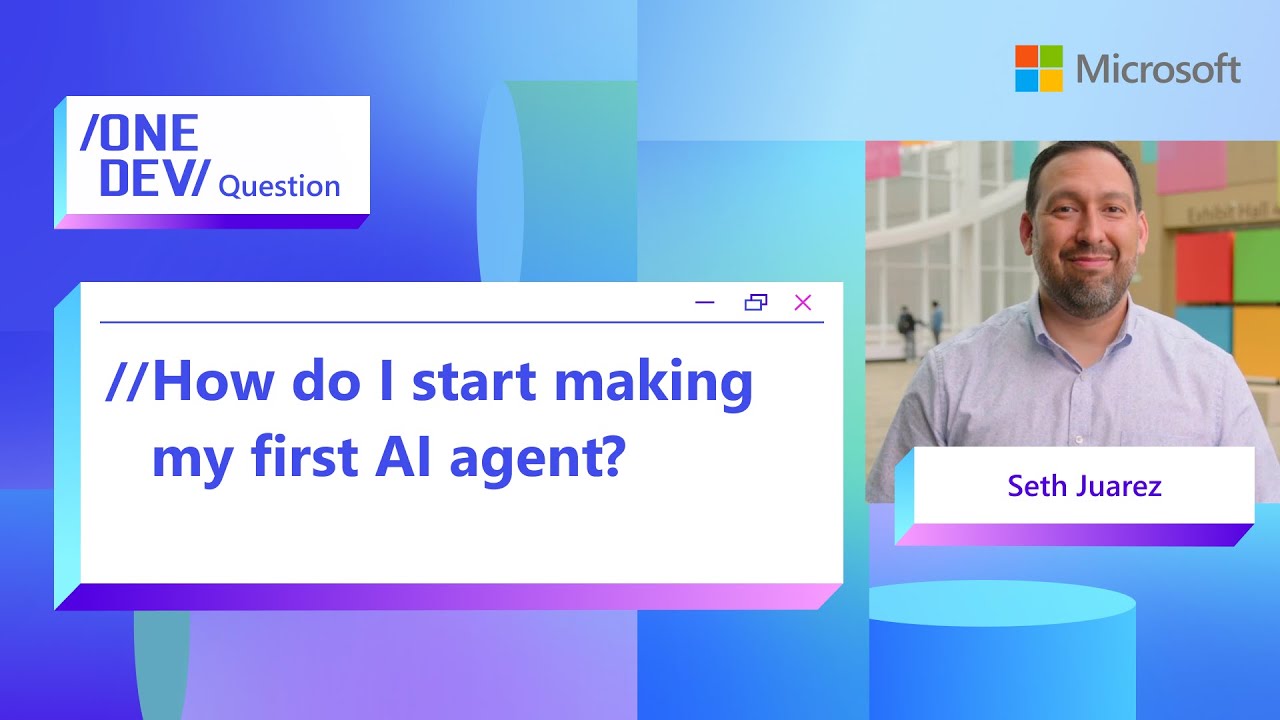 How do I start making my first AI agent? - YouTube
