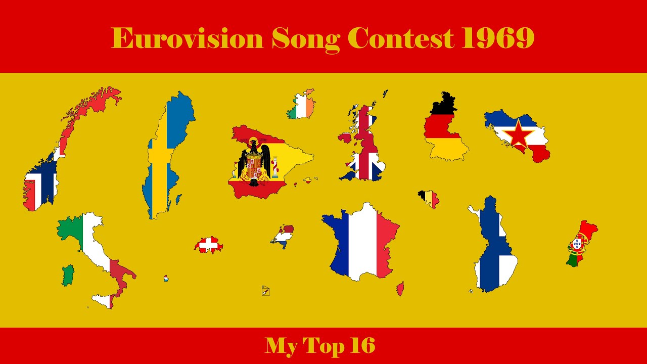 Eurovision 1969 - My Top 16
