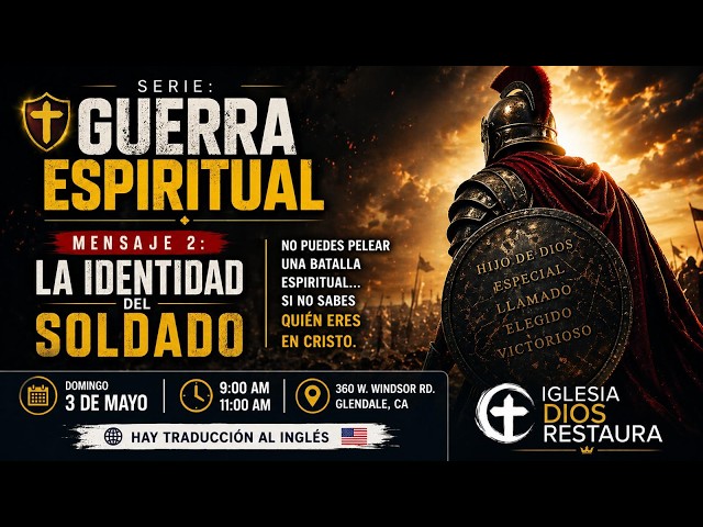 DIOS RESTAURA SERVICIO DOMINGO | Mayo 3, 2026