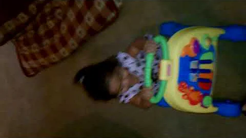 Anissa with walker