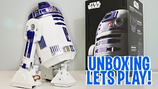 UNBOXING & LETS PLAY! - R2-D2 Star Wars Robot Droid by Sphero!  FULL REVIEW!