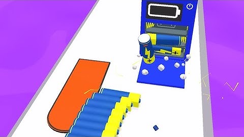 Battery Run 3D Level 14 New Update, Android and Ios Gameplay Walkthrough