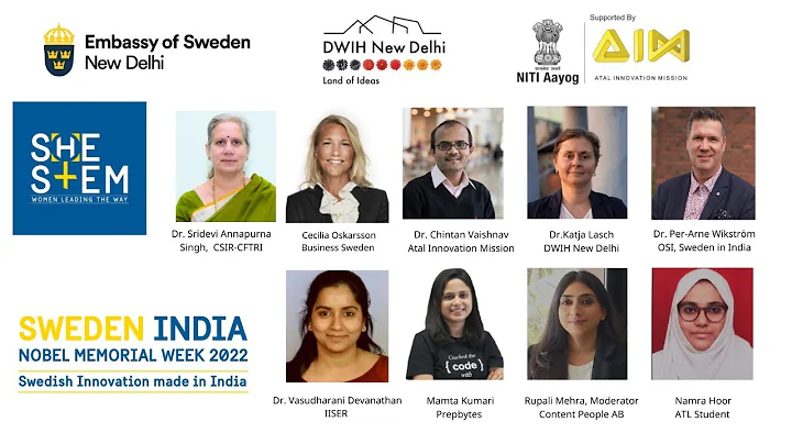 Sweden India Nobel Memorial Week 2022 | SHESTEM