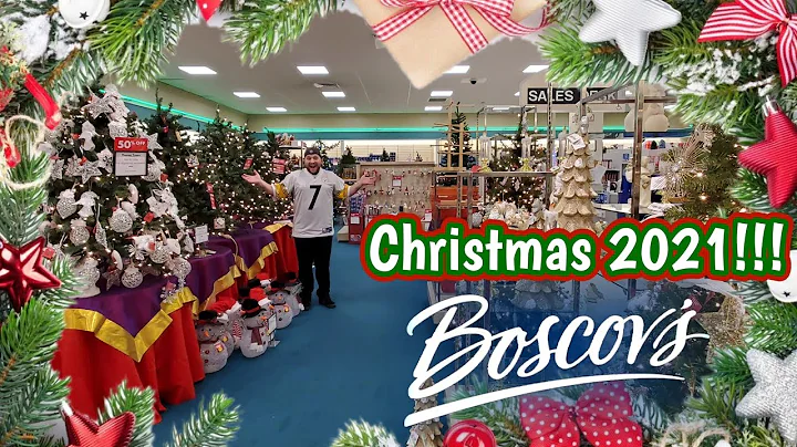 CHRISTMAS 2021 at BOSCOV'S!!! - Butler, PA