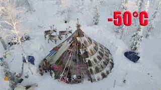 A unique Khanty dwelling that can withstand the most severe cold in the world. Russia. Yamal.