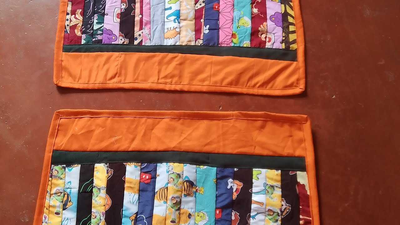 Tapete de tira de retalhos reaproveitando retalhos #eliminandoretalhosparado🪡🧵✂️