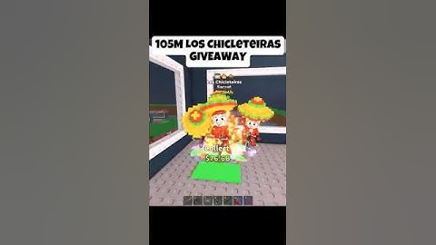 105M Los Chicleteiras GIVEAWAY #shorts #shortroblox #roblox