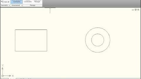 AutoCAD LT 2010 Demo: Parametric Drawing