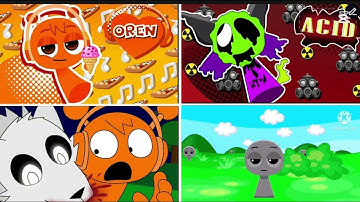 Incredibox Sprunki Squid game Animated Intro 3 PHASE  Incredibox Incredibox Sprunki Squid game Anim