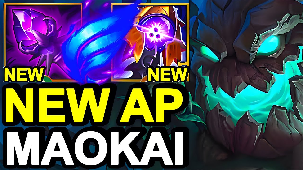 Wild Rift China Maokai Jungle - New Broken OP Champion - Full AP Maokai ...