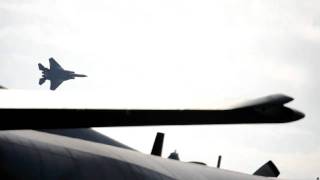 F-15 super fast turning