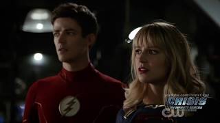 Nash Wells Learns About His Mistake   Crisis on Infinite Earths Crossover HD