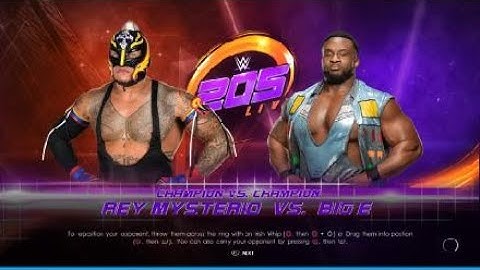 WWE 2K22 how to do double title match