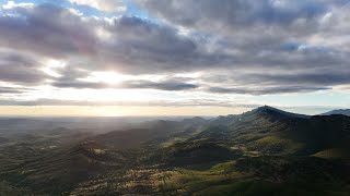 A flight over Flinders Ranges