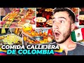 🇲🇽 REACCIÓN a COMIDA CALLEJERA COLOMBIANA 🇨🇴 **Esto es real??😱**