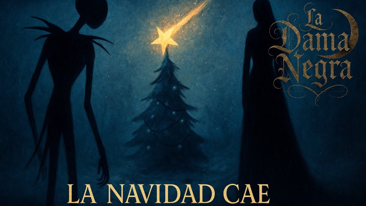 LA NAVIDAD CAE – La Dama Negra (Gothic Symphonic Metal) | Inspired by The Nightmare Before Christmas