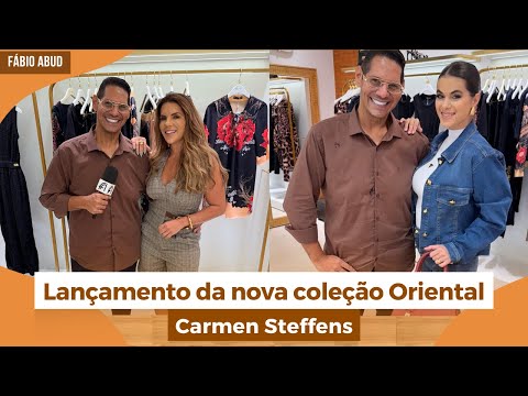 Lançamento da nova coleção Oriental Carmen Steffens | Programa Fábio Abud