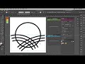 4. Make A Logo #2 - Outdoor Logo - Make a simple logo shape with Astute Graphics Plugins