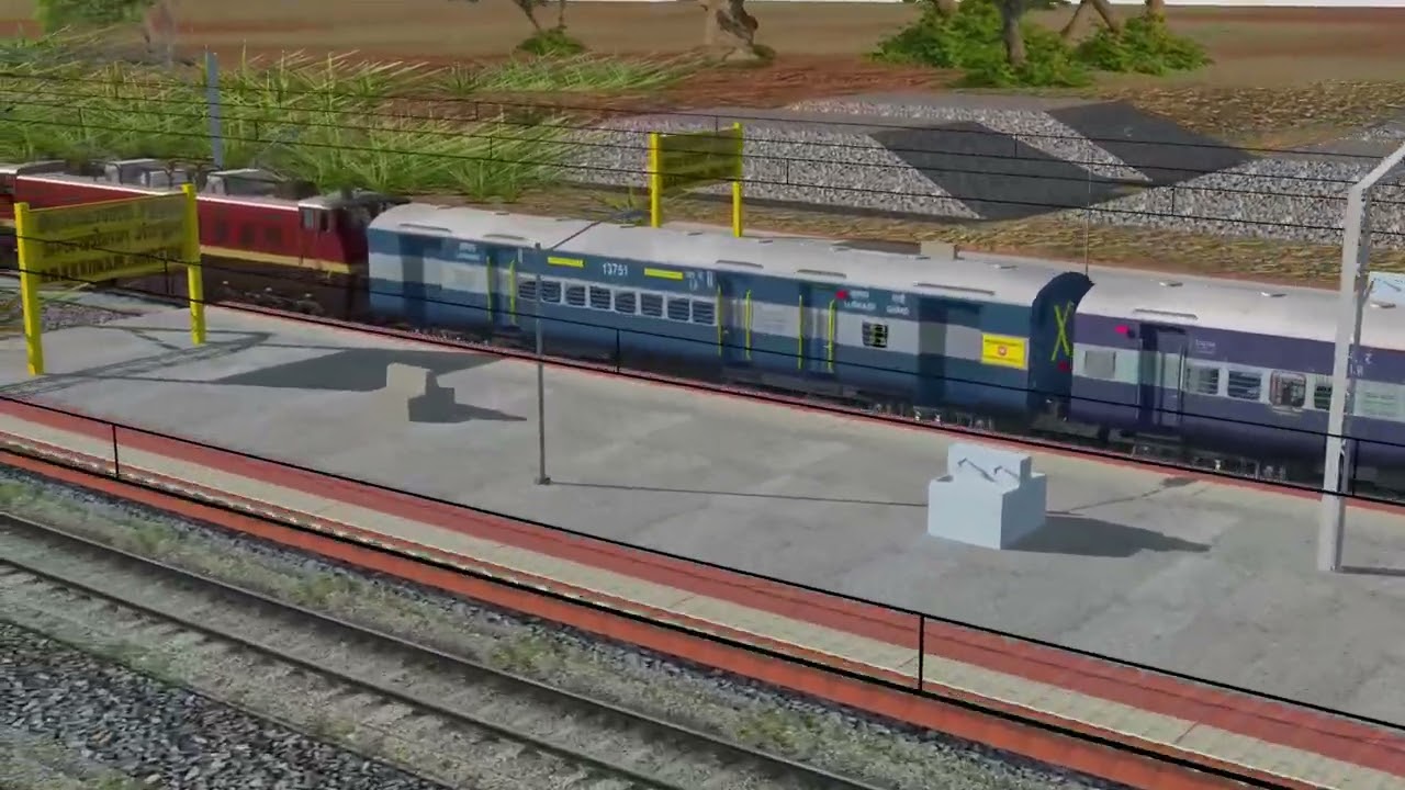 Indian Railway Train Simulator MOD APK cover