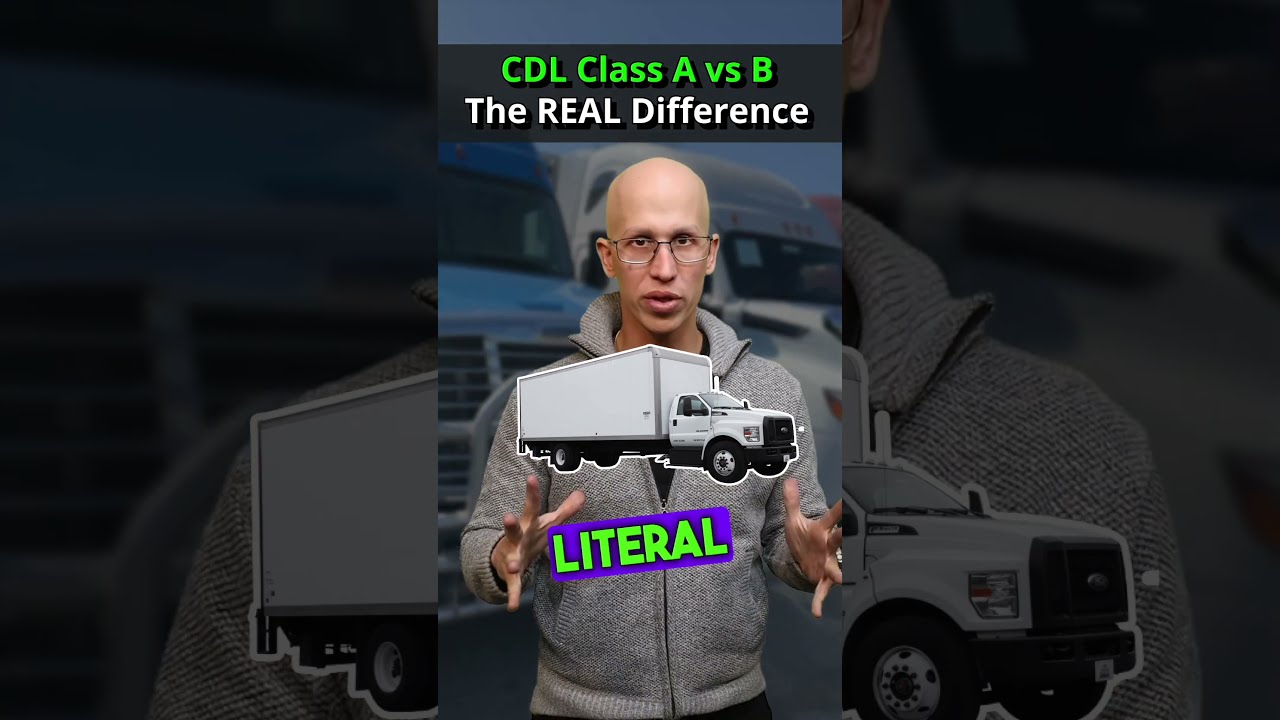 CDL Class A VS B Which Is BETTER Cdl Cdllicense Truckdrivers Careers