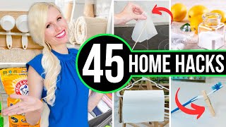 TOP *45* BEST HOME HACKS THAT'LL BLOW YOUR MIND!🤯