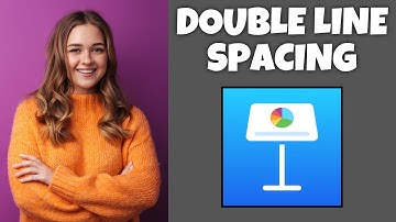 How To Have Double Line Spacing On Keynote | Step By Step Guide - Keynote Tutorial