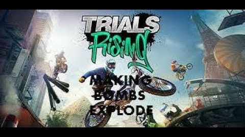 Trials Rising Editor Tutorial (MAKING BOMBS EXPLODE)