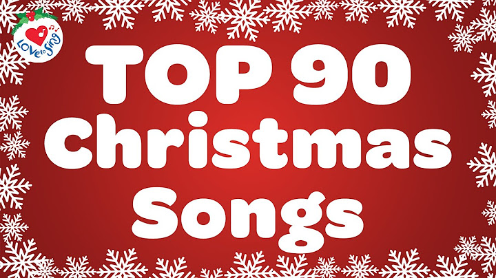 Top 90 Christmas Songs with Lyrics 🎅 Merry Christmas 2024