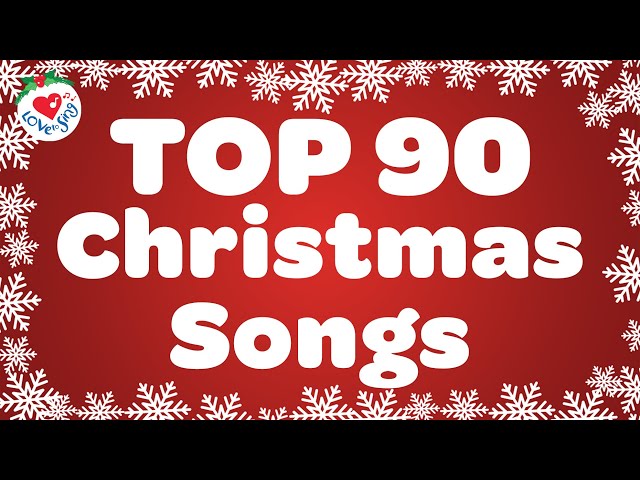 Top 90 Christmas Songs with Lyrics 🎅 Merry Christmas 2024 class=