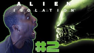 MY LOUDEST SCREAM YET! Alien: Isolation - Gameplay Walkthrough - Part 2