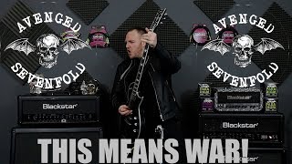 Avenged Sevenfold - This Means War (Guitar cover) Ft. NEW ERNIE BALL ULTRA SLINKY!
