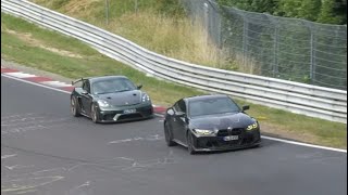 GT4 RS chasing M4 CSL Nordschleife