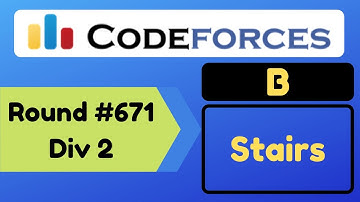 B  Stairs  Codeforces Round # 671 Div 2  Problem Solution Code