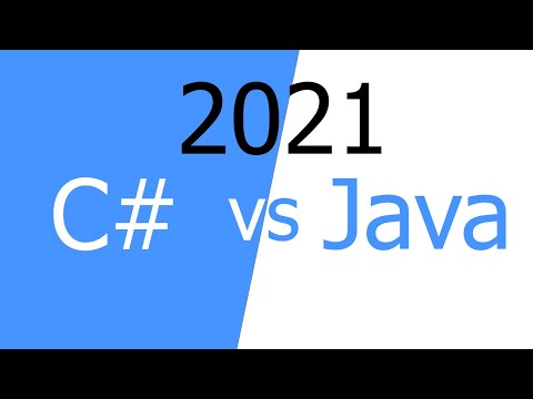 C# vs Java in 2021