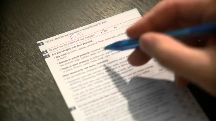 MPI biosecurity (declare or dispose) in-flight video - Korean version