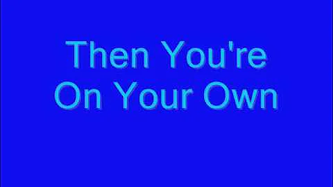 Blur - On Your Own Lyrics