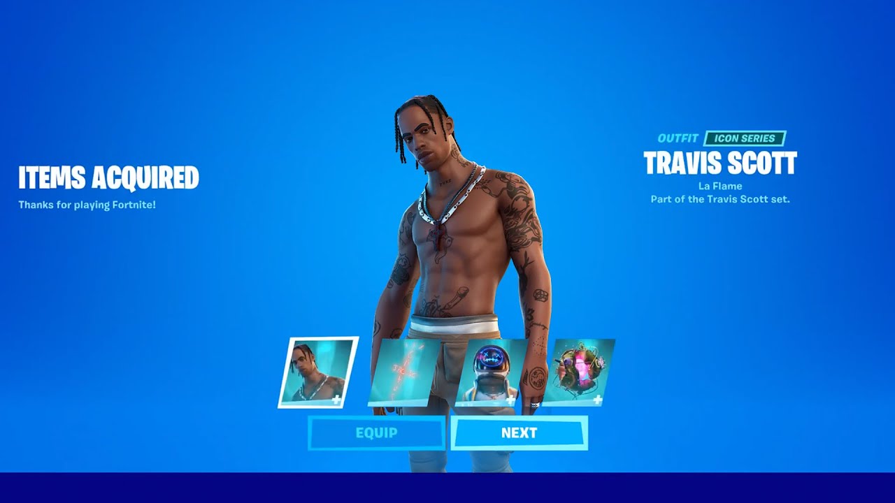 Fortnite Travis Scott Skin Return Date! (Item Shop) 