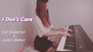 I Dont Care - Ed sheeran , Justin Bieber | piano cover