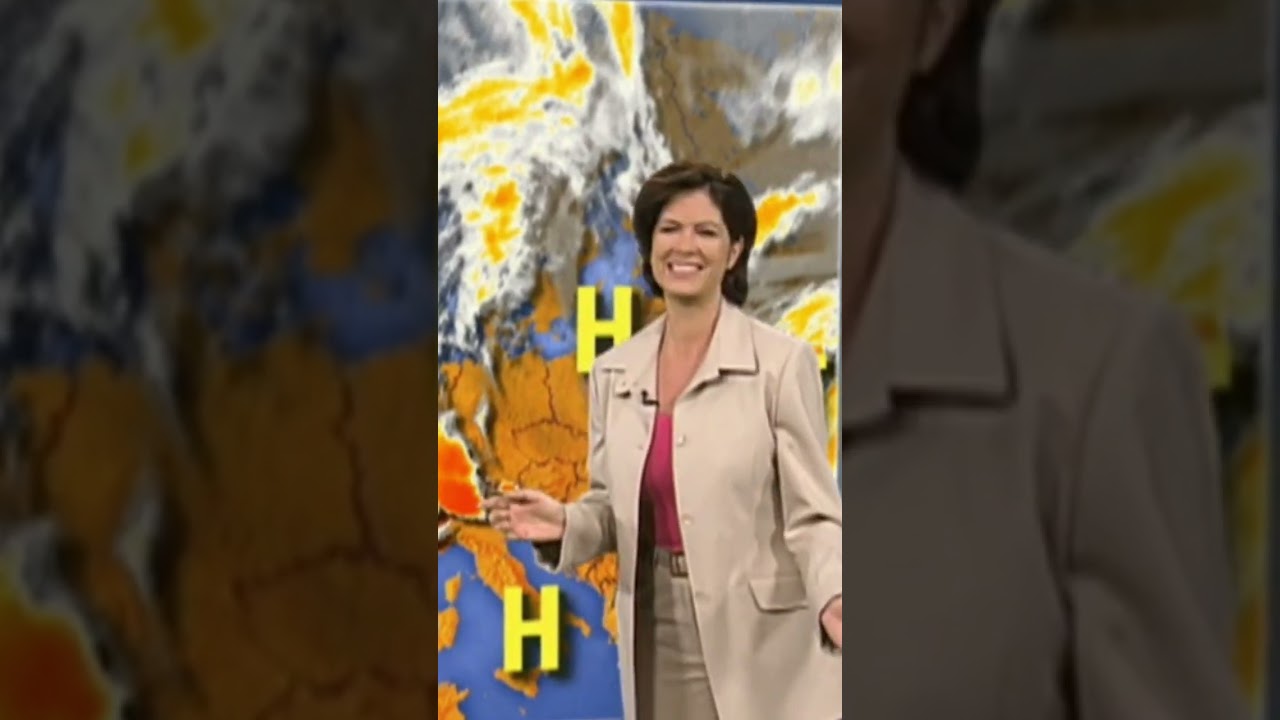 German weathercaster Maxi Biewer loses it 😂 