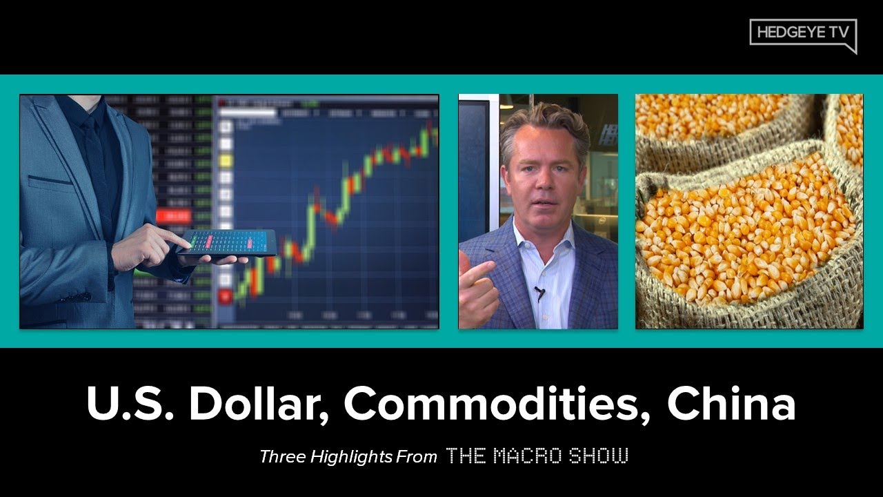 The Macro Show Highlights: U.S. Dollar, Commodities, China
