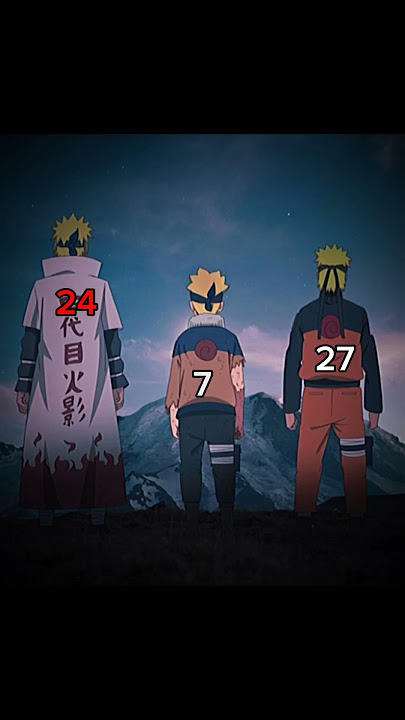 The 3 generations #naruto #narutoshippuden #boruto #minato #shorts