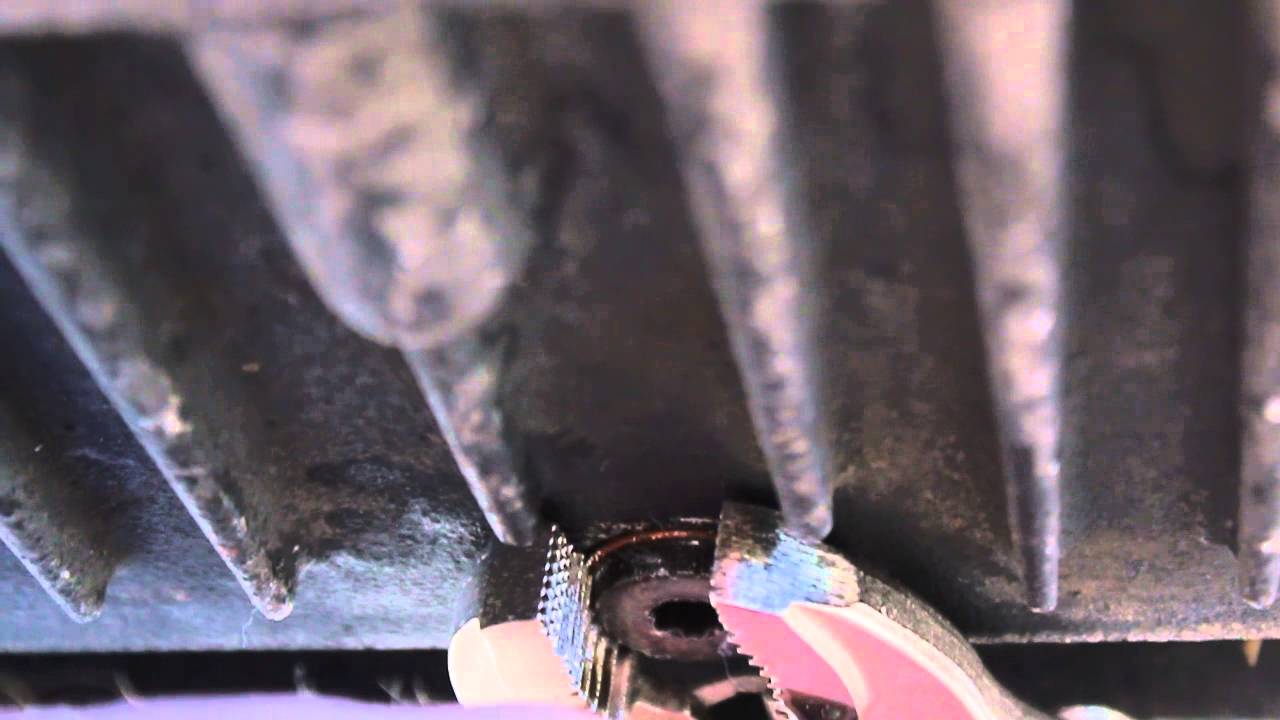 Vice Grips on drain plug Victory Hammer YouTube