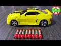 Xe ô tô điều khiển từ xa BIẾN HÌNH - Yellow Bumblebee Transformer Toys - Car Toys Kid F507B