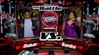 Makar Vs Sunita Phool Jhare Pani The Voice Of Nepal Season 5 -2023