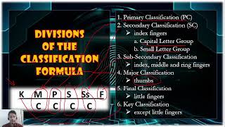 FINGERPRINT CLASSIFICATION PART 1 - PRIMARY CLASSIFICATION