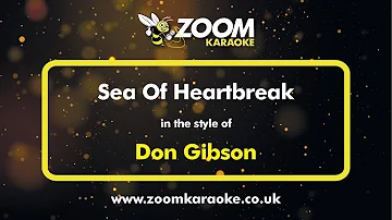 Don Gibson - Sea Of Heartbreak - Karaoke Version from Zoom Karaoke