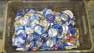 ¿cuantas latas de refresco se necesitan para hacer un kilo de latas de aluminio en promedio?
