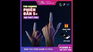 Flydigi Wasp Feelers Bao Tay Chơi Game Dành Cho Game Cho Pubg Mobile, Liên Quân, Tốc Chiến, Codm