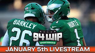94WIP LIVE: Should Eagles Have Played Their Starters In Season Finale?